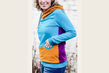Papierschnittmuster "Mama Hoody" von Lybstes (Gr. S - 3XL)